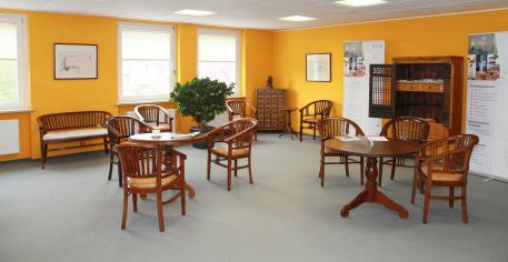 Wartezimmer der iTCM-Klinik Illertal